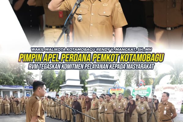Wakil Walikota Rendy Virgiawan Mangkat Pimpin Apel Kerja Perdana