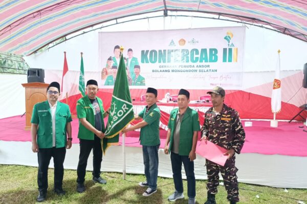 Sahrul Polapa Terpilih Ketua GP Ansor Bolaang Mongondow Selatan periode 2025 – 2028