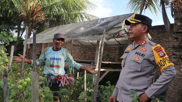 Selain pantau Kamtibmas, Kapolres Kotamobagu juga Serap Keluhan Warga soal Pupuk Tingkatkan Produksi Pangan