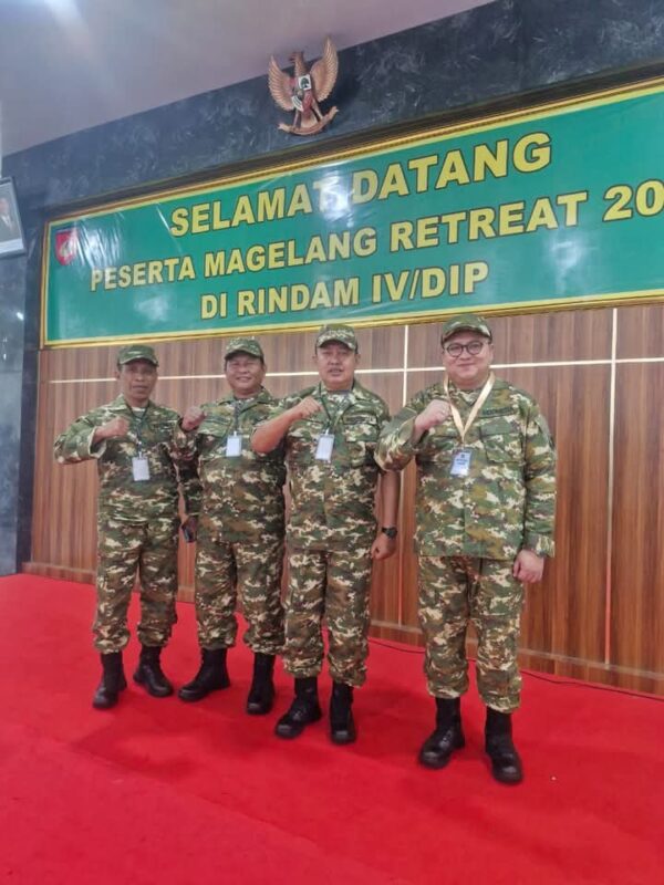 Wakil Bupati Deddy Abdul Hamid Ikuti Retret Hari Pertama di Akmil Magelang