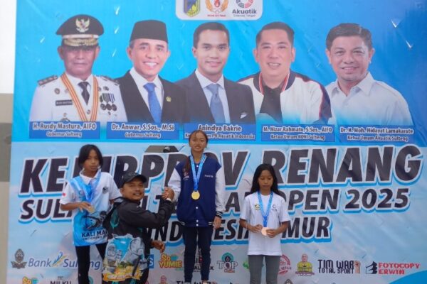 Kejurprov Renang Sulteng 2025, Atlit TCW Kotamobagu Agista Raih 7 Emas 1 Perak