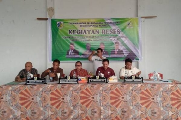 Wakil Ketua DPRD bersama Tiga Anggota Legislatif Gelar Reses di Kotamobagu Selatan