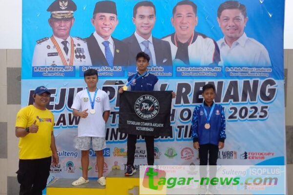 Tim Renang TCW Kotamobagu Ukir Prestasi Gemilang di Kejurprov Renang se Indonesia Timur 