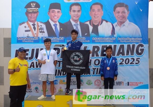 Tim Renang TCW Kotamobagu Ukir Prestasi Gemilang di Kejurprov Renang se Indonesia Timur 