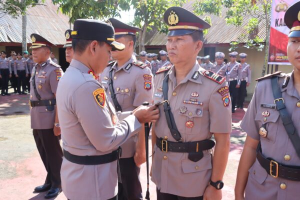 Gelar Sertijab, Kapolres AKBP Irwanto Lantik Kabag Ops, 2 Kasat dan Kasi Pengawasan 