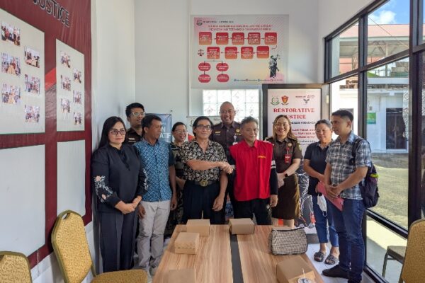 Lagi, Kejari Minahasa Selesaikan perkara Melalui Restorative Justice