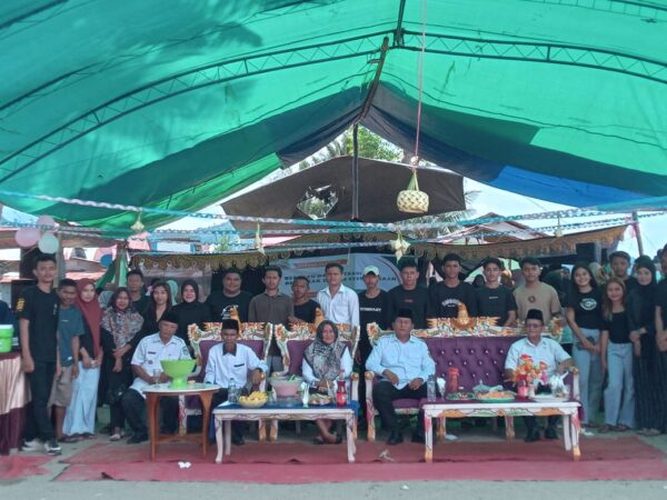 Gebyar Ketupat, Karang Taruna Desa Ilomata sambut Wakil Bupati Deddy Abdul Hamid