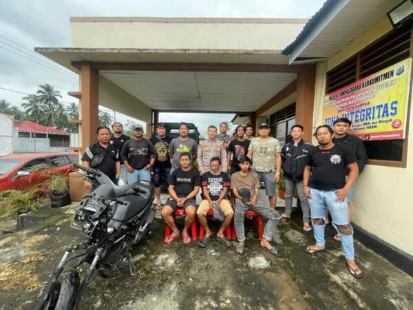 Resmob Angin Selatan Polres Bolsel Tangkap Dua Pelaku dan Amankan Tiga Motor Curian