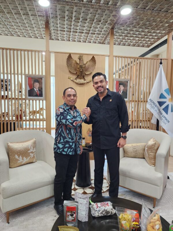 Bertemu Menteri Maman Abdurrahman, Yusra Alhabsyi : Semoga Menjadi awal Membangun Ekosistem UMKM yang Kuat