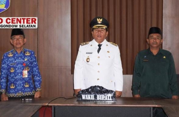 Wabup Deddy Ikuti Peringatan Hari Otda ke 29 bersama Mendagri