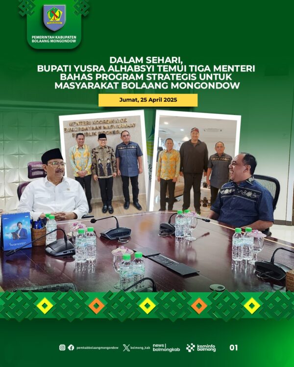 Yusra Alhabsyi : Alhamdulillah Hari Ini bisa Bertemu Langsung dengan 3 Menteri