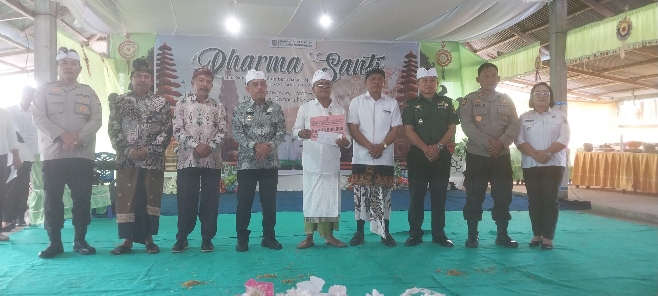 Hadiri Perayaan Dharma Santi , Yusra Alhabsyi : Komitmen Kebangsaan Harus Dijaga Bersama