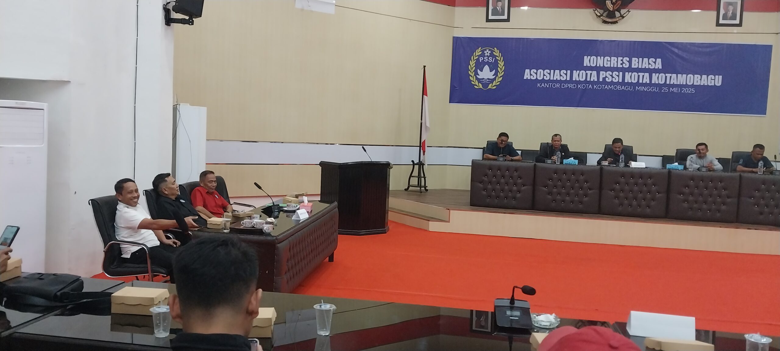 Ketua Komisi II Dani Iqbal Mokoginta Dukung Penuh Pelaksanaan Kongres Askot PSSI Kotamobagu