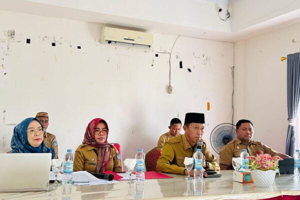 Dinas Pendidikan dan Kebudayaan Bolsel gelar Evaluasi Kinerja Kepsek