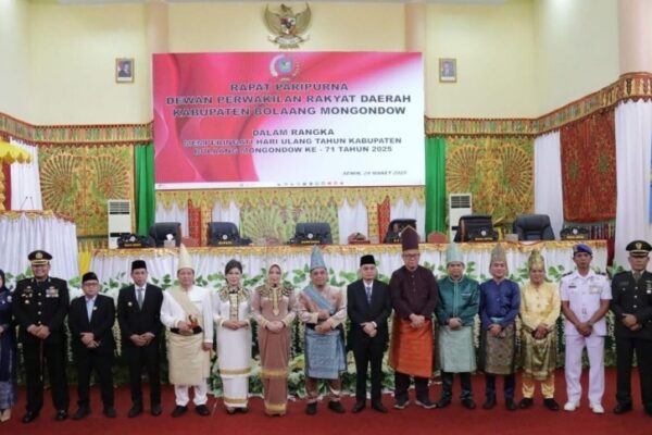 DPRD Bolmong Gelar Paripurna Istimewa HUT Kabupaten ke 71