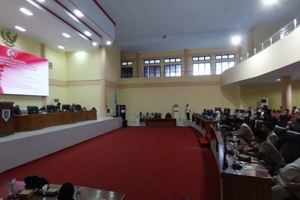 Bupati Yusra Alhabsyi hadiri Rapat Paripurna Dewan Perwakilan Rakyat Daerah Kabupaten Bolaang Mongondow