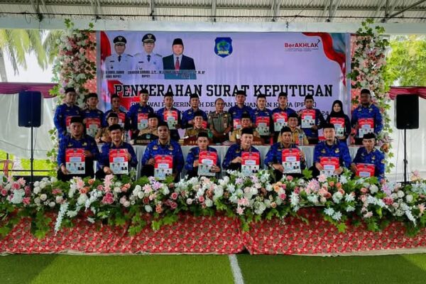 Pemkab Bolsel Resmi Serahkan SK 105 PPPK Tahun Anggran 2024