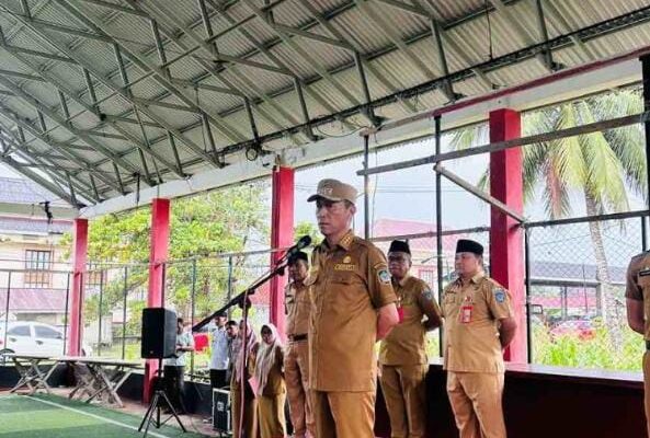 Pimpin Apel Kerja, Bupati Iskandar Kamaru Tekankan Kedisiplinan ASN dan Tenaga Kontrak