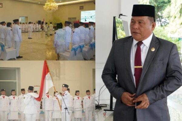 Wabup Deddy Beri Pesan Khusus Kepada Tiga Perwakilan Paskibraka Bolsel