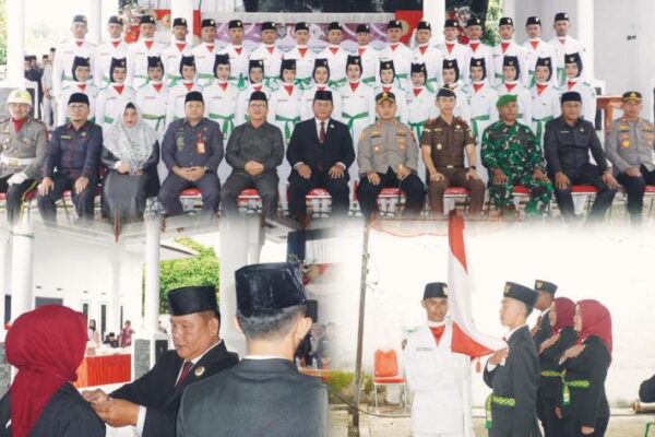 Wabup Deddy Abdul Hamid Kukuhkan Paskibraka Bolsel Tahun 2025