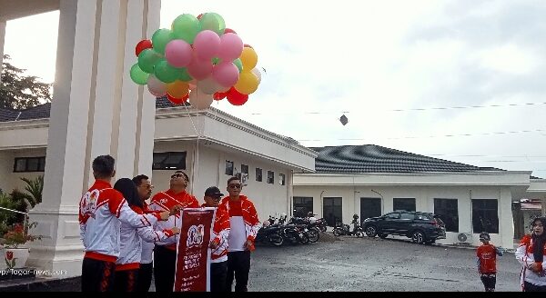 Kejari Kotamobagu Gelar POR dalam rangka Peringati HUT Kejaksaan RI ke 80