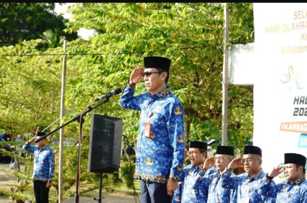 Peringati HAORNAS ke 42, Bupati Iskandar Kamaru Tegaskan Amanat Menpora RI