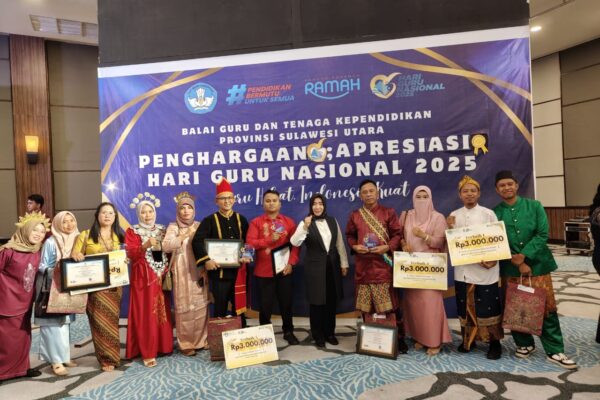 Kembali Harumkan Nama Bolsel, Disdikbud Raih Terbaik 3 Kategori GTK Dedikatif