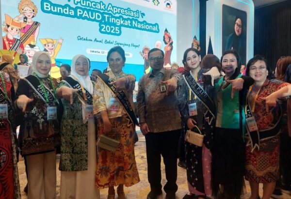 Ny Rindah Mokoginta Hadiri Apresiasi Bunda PAUD Tingkat Nasional