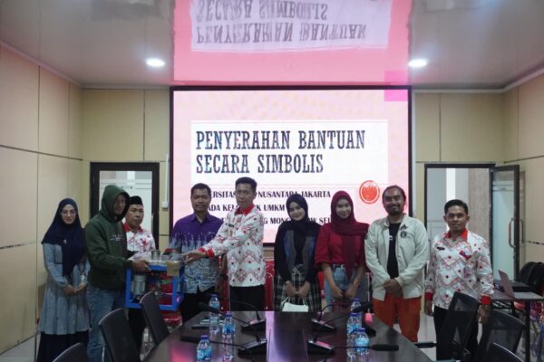 Pemkab Bolsel Salurkan Bantuan UMKM Hasil Kerja Sama dengan BINUS Jakarta 