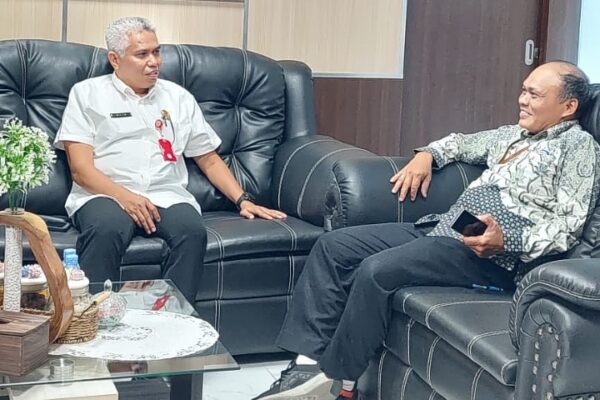 Perkuat Koordinasi dan Pengawasan, Kakanwil BPN Sulteng Kunjungi BPKP