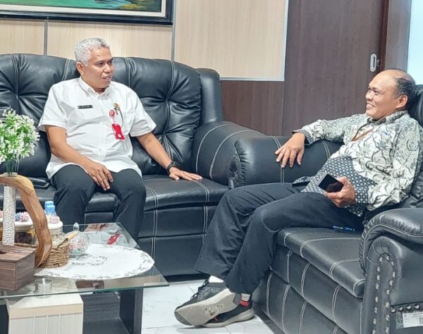 Perkuat Koordinasi dan Pengawasan, Kakanwil BPN Sulteng Kunjungi BPKP