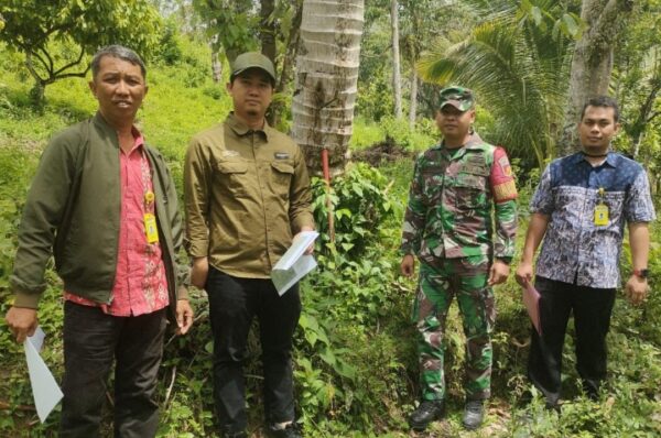 BPN Sigi Tinjau Lapangan Klarifikasi fisik dan yuridis sejumlah permohonan pertanahan