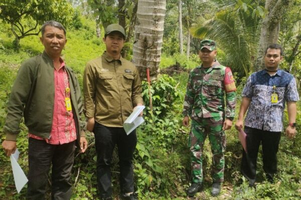 BPN Sigi Tinjau Lapangan Klarifikasi fisik dan yuridis sejumlah permohonan pertanahan