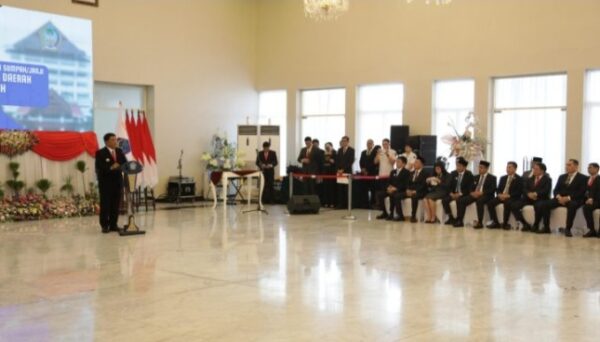 Wali Kota Weny Gaib hadiri Pelantikan Sekretaris Daerah Provinsi Sulawesi Utara