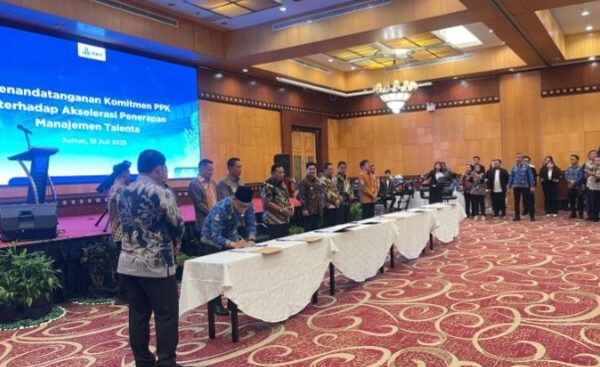 Wakil Wali Kota Rendy Virgiawan Mangkat Tandatangani Akselerasi Penerapan Manajemen Talenta