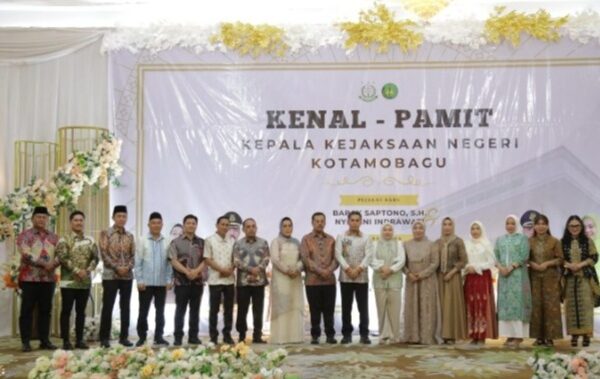 Wali Kota Weny Gaib bersama Wakil Rendy Virgiawan Mangkat hadiri Kenal Pamit Kepala Kejaksaan Negeri Kotamobagu