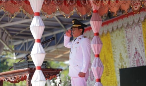 Wali Kota Weny Gaib Inspektur Upacara Kemerdekaan RI ke 80 di Kotamobagu