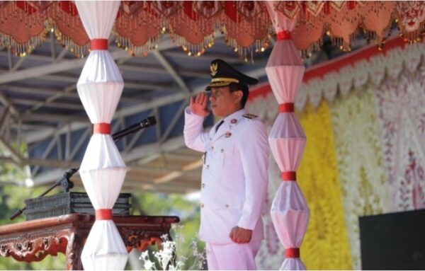 Wali Kota Weny Gaib Inspektur Upacara Kemerdekaan RI ke 80 di Kotamobagu