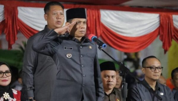 Wali Kota Weny Gaib Pimpin Upacara Taptu
