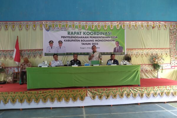 Bupati Yusra Alhabsyi buka Rakor Penyelenggaraan Pemerintahan Desa