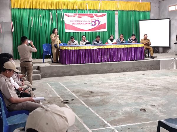 Komisi I DPRD Bolmong Rapat bersama BPN dan Masyarakat Pinogaluman