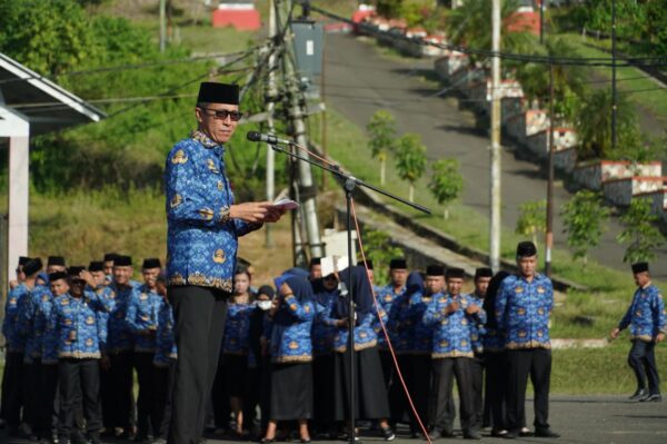 Pemkab Bolsel Gelar Apel HUT ke 54 Korpri, ASN Didorong Adaptif, Netral, Profesional dan Siaga