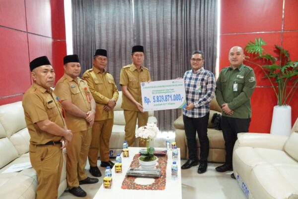 Pemkab Bolsel Terima Laporan Klaim 5,8 Miliar dan Penghargaan Paritrana Award dari BPJS Ketenagakerjaan 