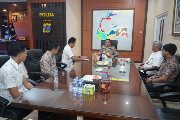 Silaturahmi Kakanwil BPN Sulteng dan Kantah Morowali ke Kapolda Irjen Endi Sutendi