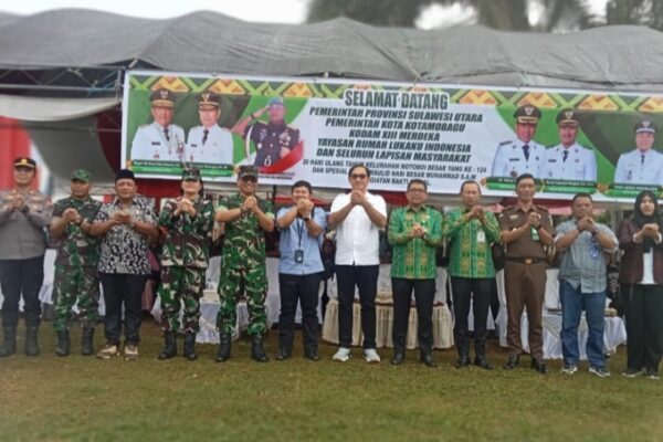 Pemkot Kotamobagu Apresiasi Pelaksanaan Bakti Sosial di Perayaan HUT Motoboi Besar