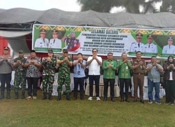 Pemkot Kotamobagu Apresiasi Pelaksanaan Bakti Sosial di Perayaan HUT Motoboi Besar