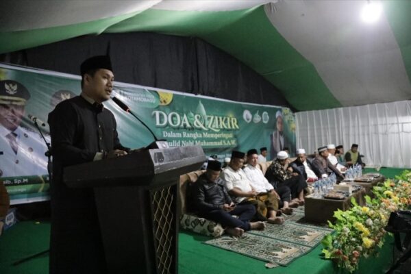 Wakil Walikota Rendy Mangkat hadiri Peringatan Maulid Nabi Muhammad SAW