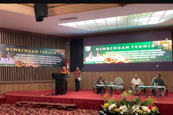 Wakil Wali Kota Kotamobagu Rendy Virgiawan Mangkat Buka Bimtek Penyusunan Produk Hukum Desa