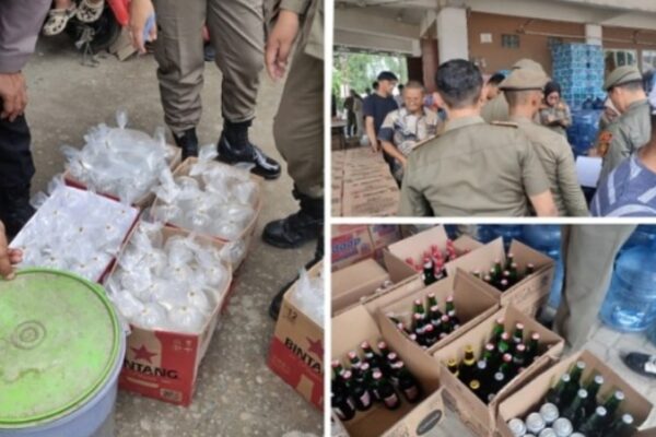 Pemkot Kotamobagu Tindak Penjual Miras