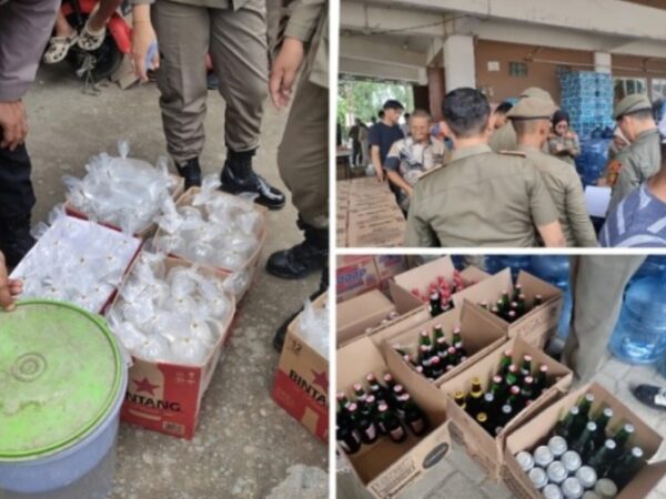 Pemkot Kotamobagu Tindak Penjual Miras